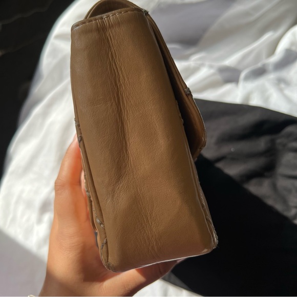 Chanel Medium Single Flap Caramel/Tan Wild Stitch Bag - Picture 3 of 8